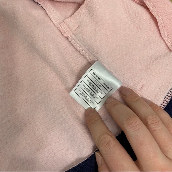 Puma Full Zip Athletic Jacket Pink Sz 5 Girls Kids - Picture 5 of 5